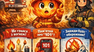 Плакат до Дня пожежної охорони