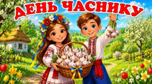 День часнику (19 квітня)🧄 сучасна інтерактивна презентація