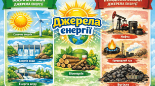 Пазл "Джерела енергії" 12 елементів