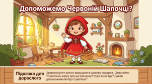 Презентація "Червона шапочка." Розрізнення предметів за величиною. Логіко-математичний розвиток. Середня група.