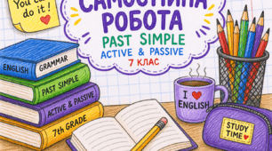Самостійна робота.  Active → Passive