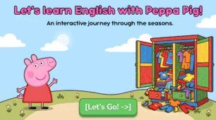 Peppa's English Wardrobe Adventure