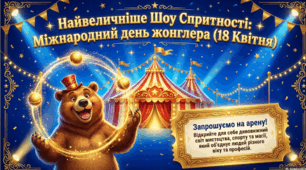 Презентація "18 квітня -Міжнародний день жонглера"