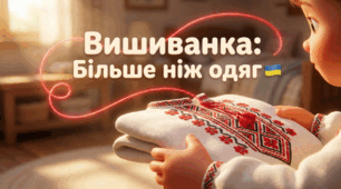 «Вишиванка: Більше ніж одяг». Зворушлива історія про зв'язок поколінь, родинні традиції та магію візерунків (НУШ, БЕЗКОШТОВНО, ПРЕЗЕНТАЦІЯ))