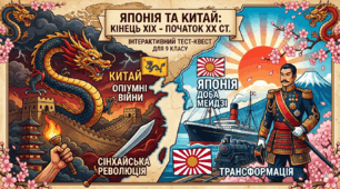 Практичне заняття до теми "Японія і Китай кін. ХІХ - поч. ХХ ст."