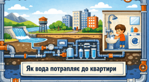 Проєкт "Як вода потрапляє до квартири"
