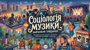 Соціологія культури. Музика як соціальний конструктор ідентичності