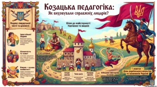 Козацька педагогіка, благодійна та доброчинна діяльність. День українського козацтва – 1 жовтня – в день Покрови Пресвятої Богородиці.