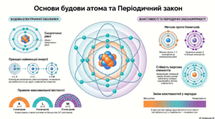 Діагностична робота з хімії Будова атома та періодичний закон