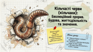 Кільчасті черви. 7 клас НУШ.