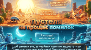 Як організми виживають у пустелях (правда/неправда)