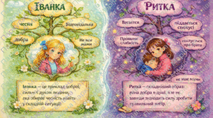 Оксана Сайко «Гаманець». Біографічна довідка. Робота над змістом. Проблема добра і зла. Образи Іванки й Ритки.