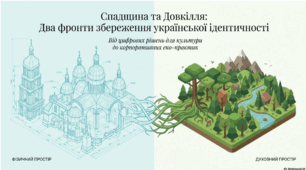Спадщина та Довкілля: Як зберегти майбутнє України? День довкілля. Міжнародний день пам’яток і визначних місць.