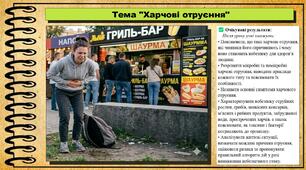 Харчові отруєння. Здоров'я, безпека та добробут. 8 клас. До підручника Василенко С., Колотій Л.