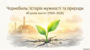 26 квітня - День Чорнобильської трагедії. Чорнобиль: історія мужності та природи. 40 років пам'яті (1986-2026). Як розказати дітям.