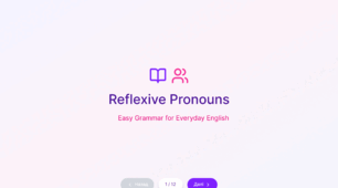 Reflexive Pronouns: Simple Grammar for Everyday English Prepare 7 Unit 17