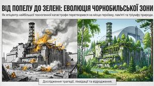 Презентація до Дня Чорнобильської трагедії "Від попелу до зелені: еволюція Чорнобильської зони" для учнів 5-11 класів