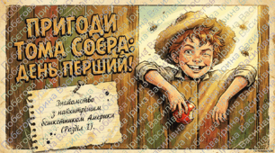 Презентація "Бешкетник Том та хитрощі тітки Поллі" ( робота над змістом І розділу твору)
