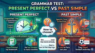 Full Blast 6 Unit 7 Grammar test Present Perfect Past Simple 6 variants