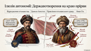 Презентація до уроку історії України: «Відродження гетьманства. Данило Апостол. Правління гетьманського уряду. Нова Січ» для 8 класу НУШ (за підручником І. Щупак)