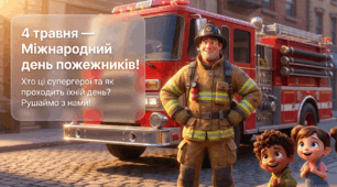 «Міжнародний день пожежників: Супергерої серед нас». Презентація-гра про мужність, безпеку та професію рятувальника (дошкільнята, НУШ, 1-5 класи)