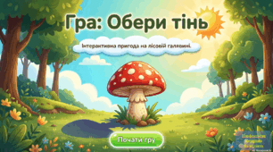 Інтерактивна гра "Обери тінь"