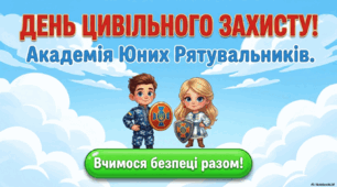 День цивільного захисту: академія юних рятувальників