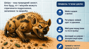 «Кубик чистоти: Гігієна шкіри»