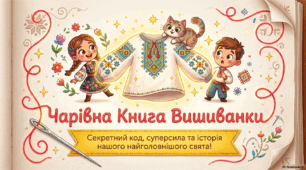 Презентація "Чарівна книга вишиванки"