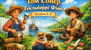 Презентація на тему: Пригоди Тома Сойєра та Гекльберрі Фінна