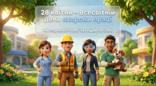 "28 квітня — Всесвітній день охорони праці"