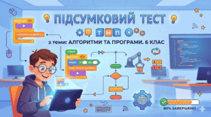 Підсумковий урок з розділу "Алгоритми та програми"