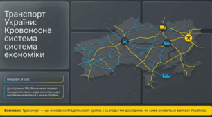 Транспорт України та його роль у господарстві