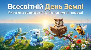 Всесвітній день Землі (інтерактивна презентація з муз. вставками) + завдання на аркушах + банери