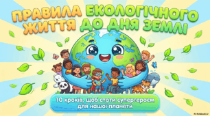 Правила екологічного життя до дня Землі
