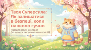 Презентація для учнів 5–6 класів «Алгоритм дій при стрілянині»