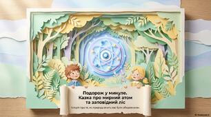 Виховна година " Подорож у минуле. Казка про мирний атом та заповідний ліс"