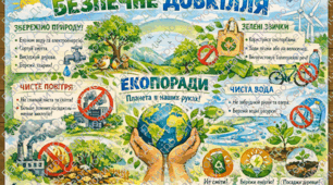Плакат "Безпечне довкілля"