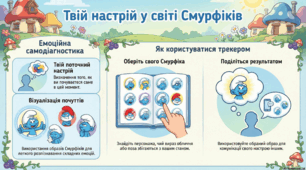 Криголам"Смурфіки" для емоційного налаштування класу.