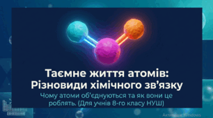 8 клас. НУШ. Презентація до уроку: Різновиди хімічного зв'язку.