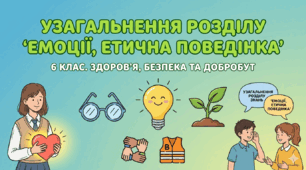 Тест - узагальнення розділу 4. "Емоції та етична поведінка".