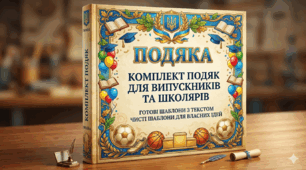 Подяка для випускників та школярів