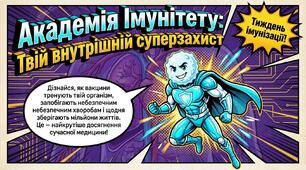 Європейський тиждень імунізації : твій внутрішній захист (Презентація+ конспект та наочність)
