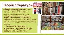 Теорія художньої літератури.