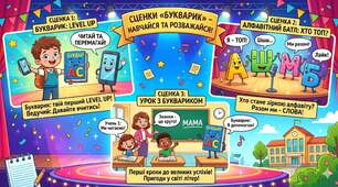 Три сучасні сценки до Свята Букваря