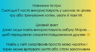 27 квітня.Календар подій та дат.День азбуки Морзе