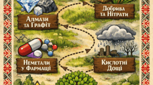 Методична розробка уроку на тему:  «Хімія життя після ЧАЕС: алмази, добрива,  кислотні дощі та  неметали у фармації»