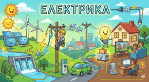 Кросворд  "Таємниці електричного струму"