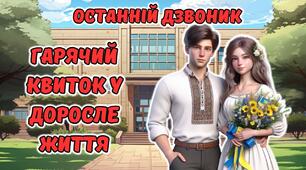 Останній дзвоник 2026. Останній урок 9, 11 клас. Анімована інформаційно-ігрова презентація "Гарячий квиток у доросле життя"