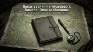 Компас, його будова, і правила користування. Поняття плану і малюнку, їх відмінність.